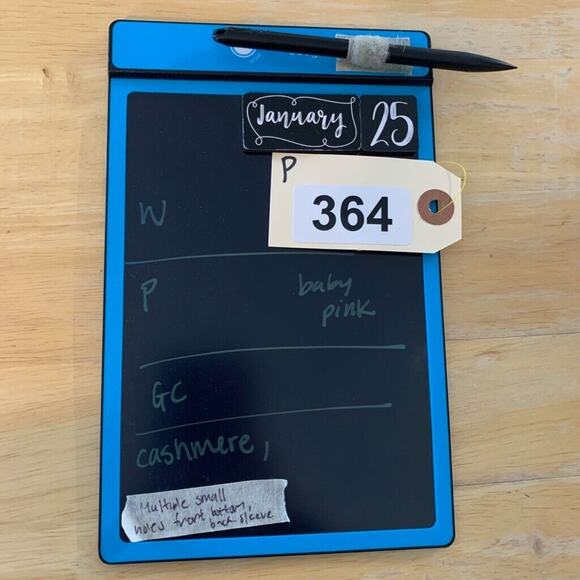 J McLaughlin Sweater Womens XS Extra Small Baby Pink Cashmere 3/4 Sleeve *READ - Picture 13 of 14